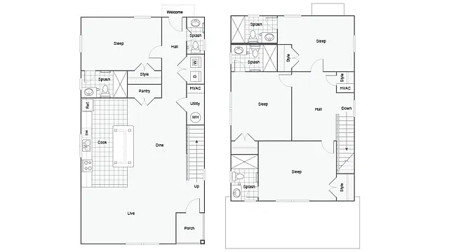 Floor plan The Montgomery