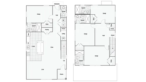 Floor plan The Montgomery