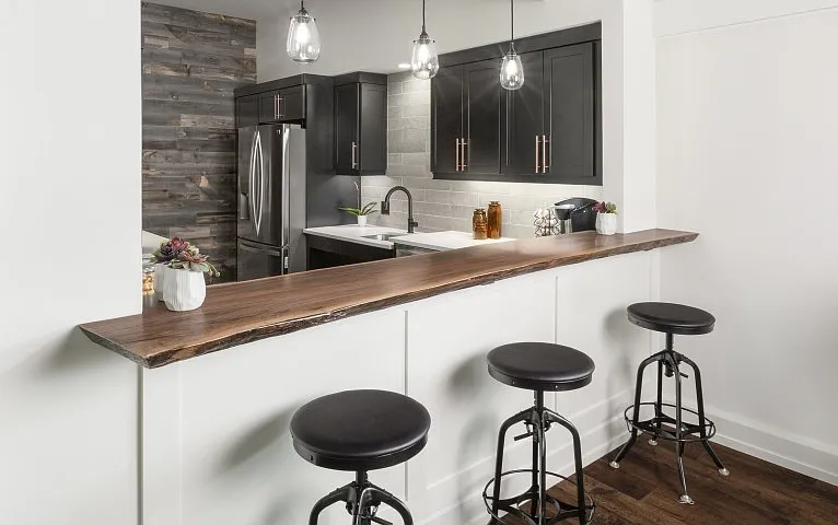 Resident clubhouse kitchen