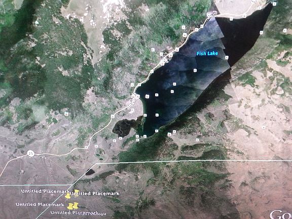 Location from Fish Lake