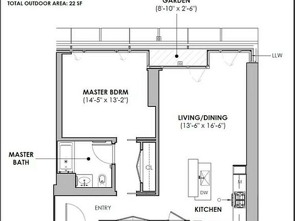 2nd image of 100 Vandam St #13C