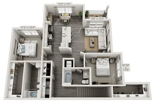 Floor plan Magnolia