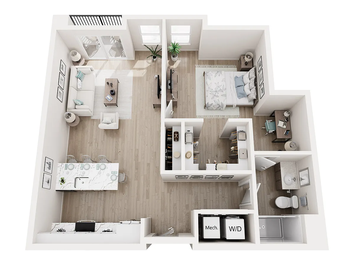 Floor plan 01E-C