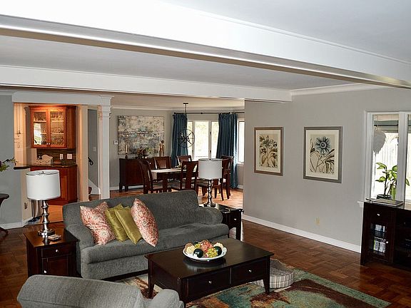 Living room facing dining ro