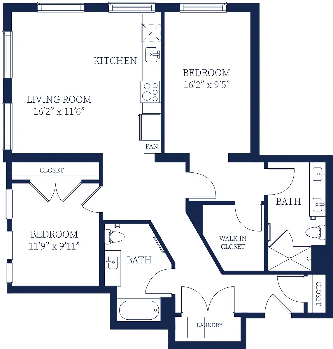 Floor plan B7