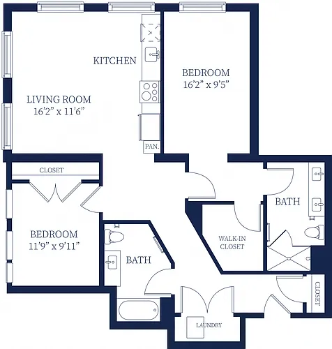Floor plan B7