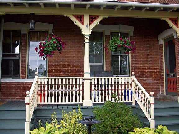 Apartment porch