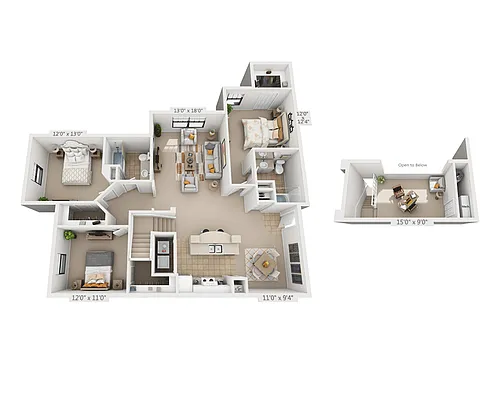 Floor plan McDouglas