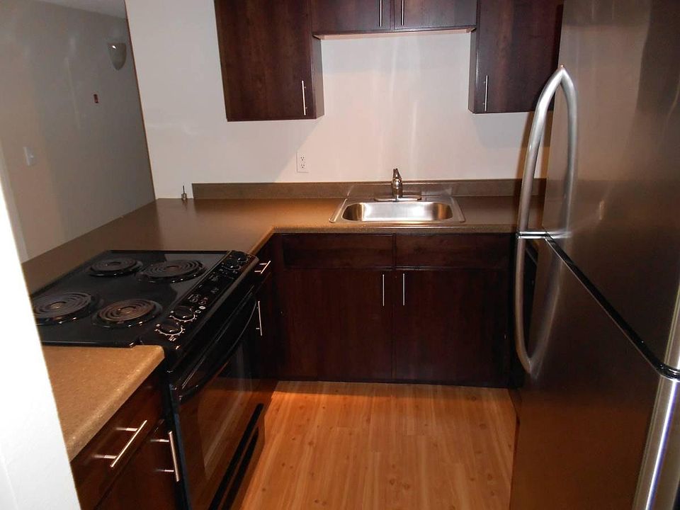 Kitchen comes with stainless steel appliances
