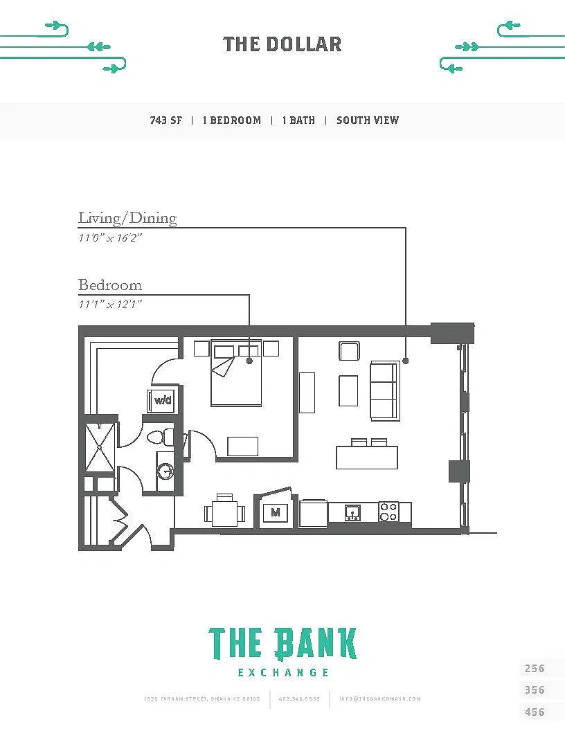 Floor plan The Dollar