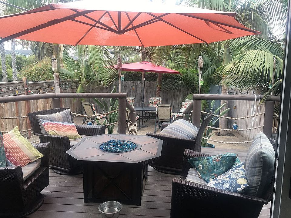 Main house deck & patio