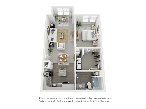 Floor plan Serenity