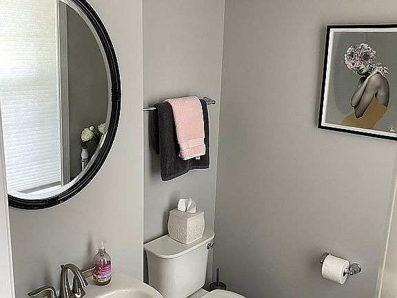 1st floor half bath