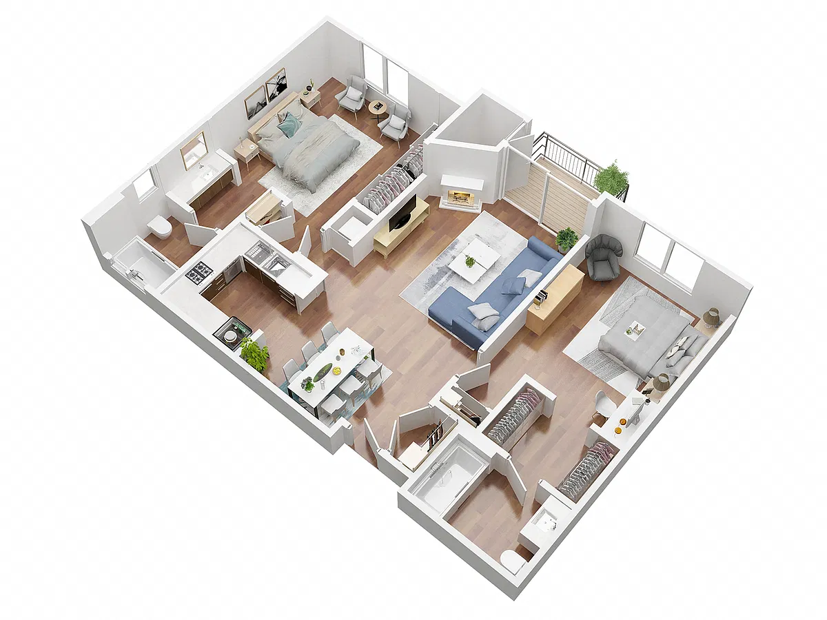 Floor plan The Daffodil