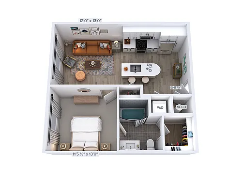 Floor plan A1