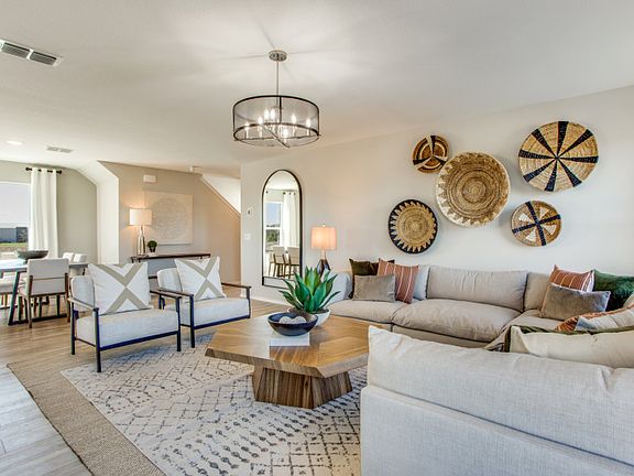 View of dining area from gathering room