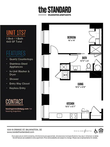 Floor plan 1TS7