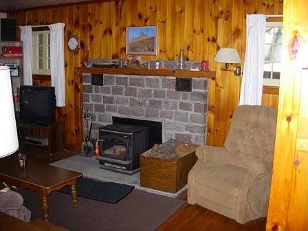 Woodstove in Living Room