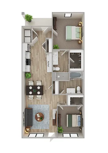Floor plan The Brook