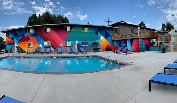 Amenities include swimming pool, dog park, playground and basketball courts!