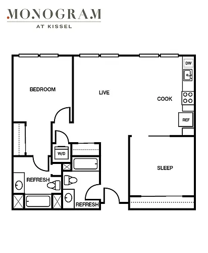 Floor plan 2B