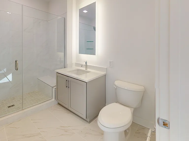 Spa Shower w/ Bench seating