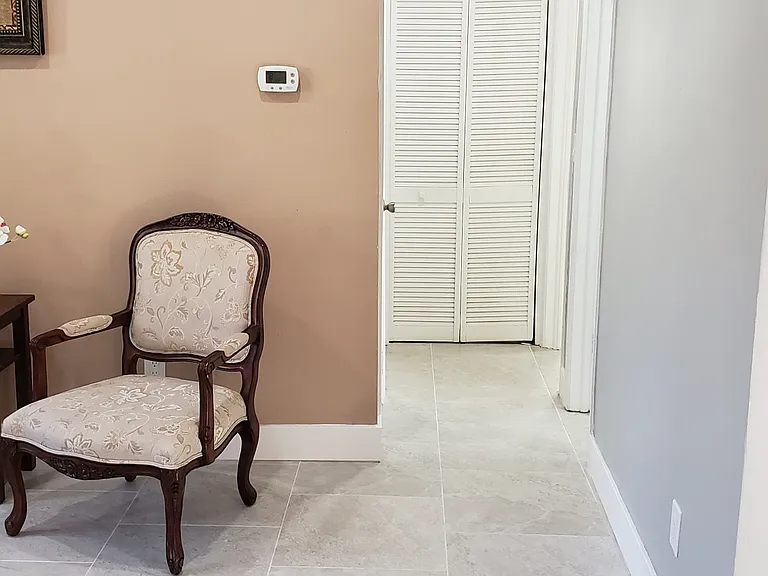 Hallway to Bathroom and Bedrooms.
