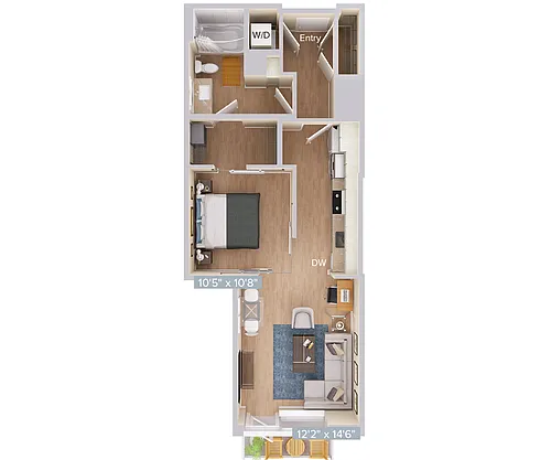 Floor plan A10-686