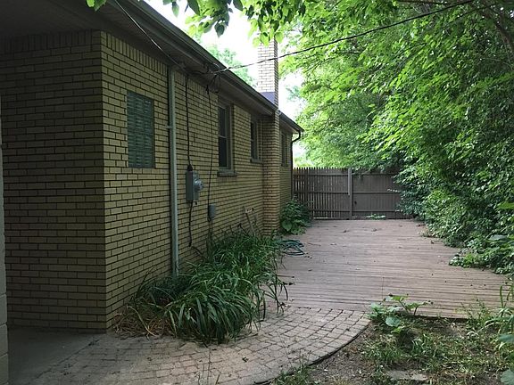 Backyard deck