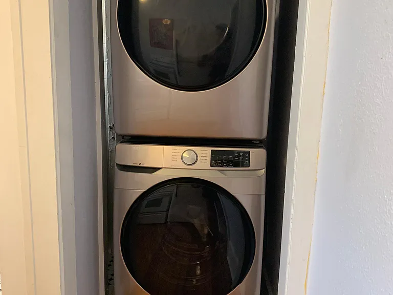 Brand new full sized washer and dryer.