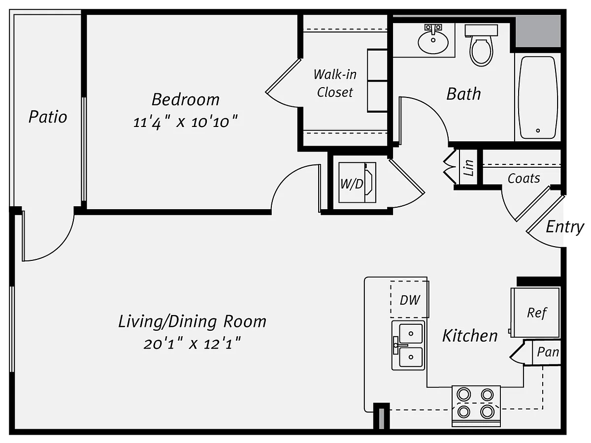 Floor plan AF3