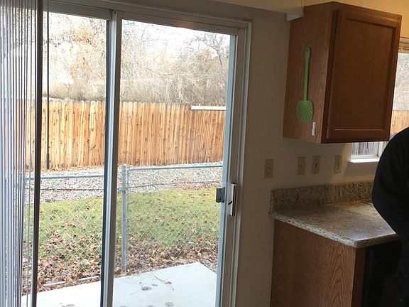 Nice fenced backyard area