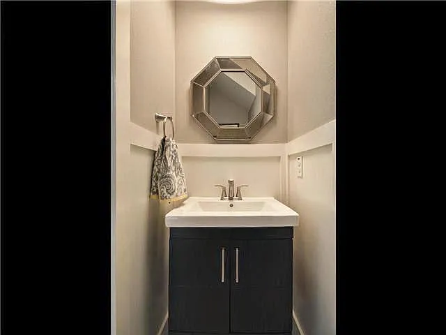 Half bath downstairs