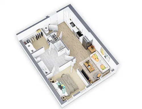Floor plan Rosedale ADA