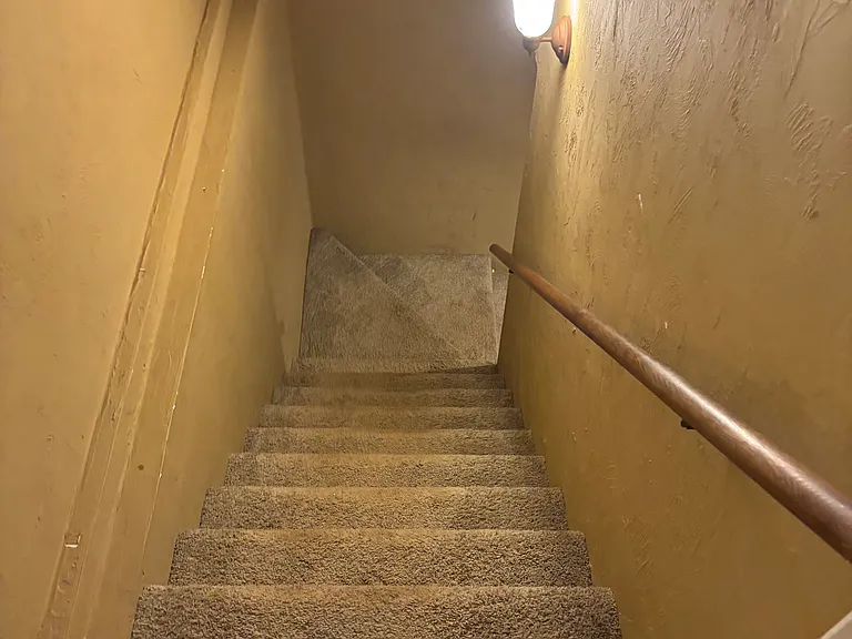 Stairway to Finished Basement Area