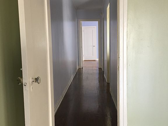 Hallway to kitchen, bathroom and bedroom