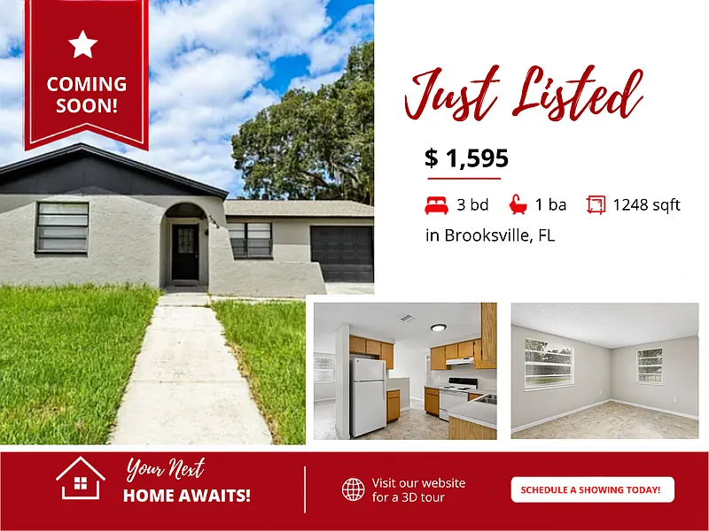 3 bed, 1.0 bath, 1248 sqft, $1,595 — Photo 1