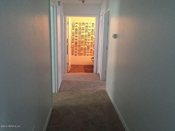 View down hall