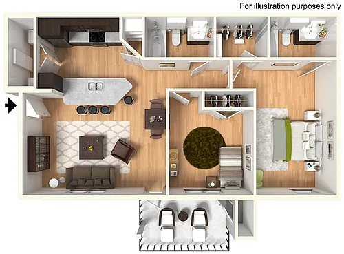 Floor plan Richmond I