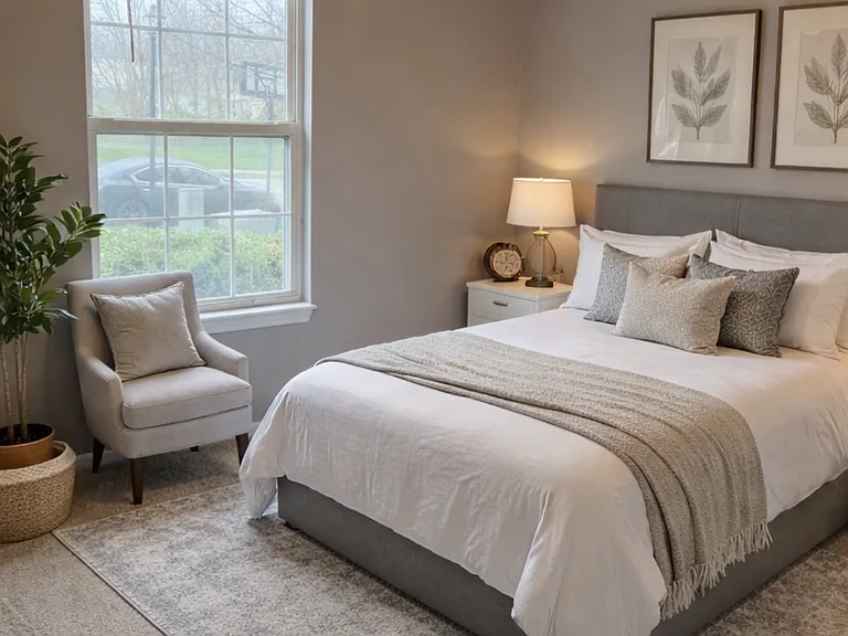 Virtually Staged Bedroom 3