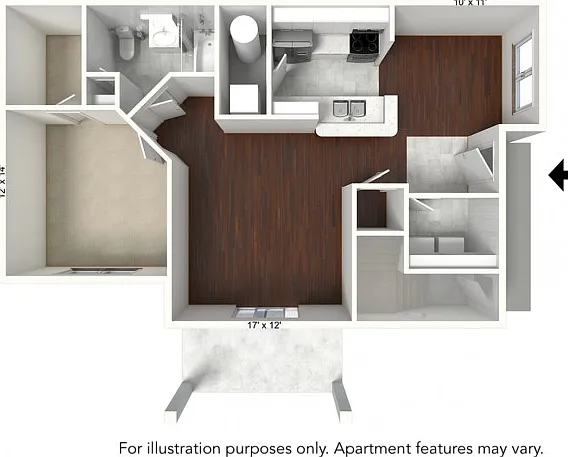 1 Bed/1 Bath 1 Bed/1 Bath