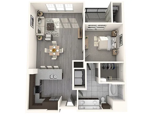Floor plan Benner