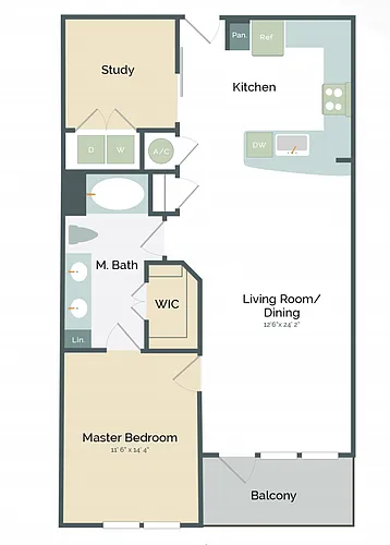 Floor plan B1