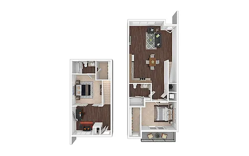Floor plan O'Keefe