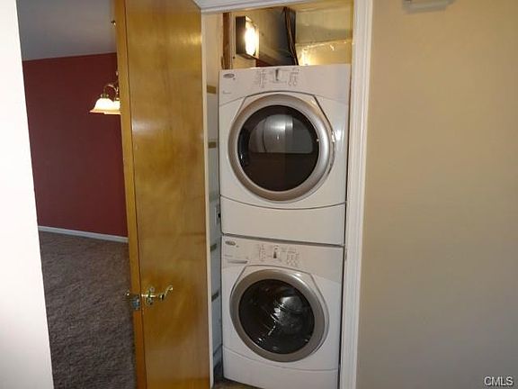 Newer washer and dryer in the unit.