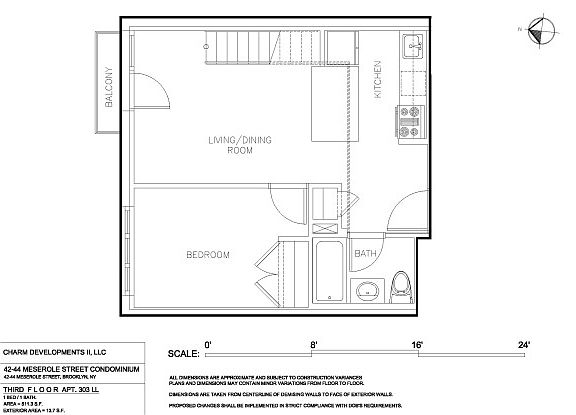 2nd image of 44 Meserole St APT 203