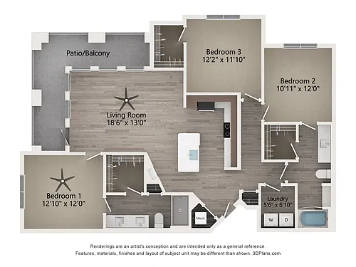 Floor plan Begonia