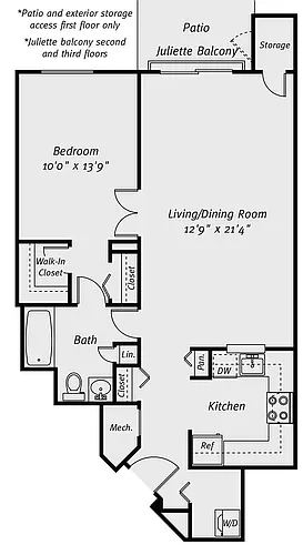 Floor plan A7