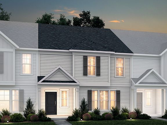 Palmer Exterior 6 features siding, covered front porch and 2-car rear load garage