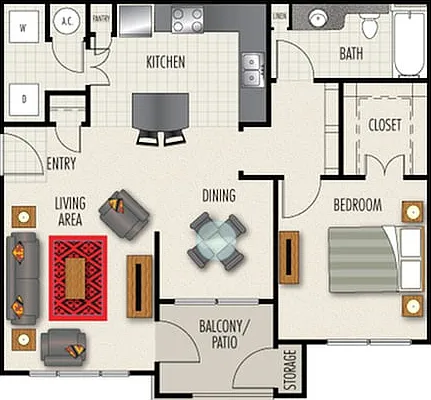 A3B Floor Plan Image A3B Floor Plan Image